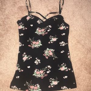 Floral tank top